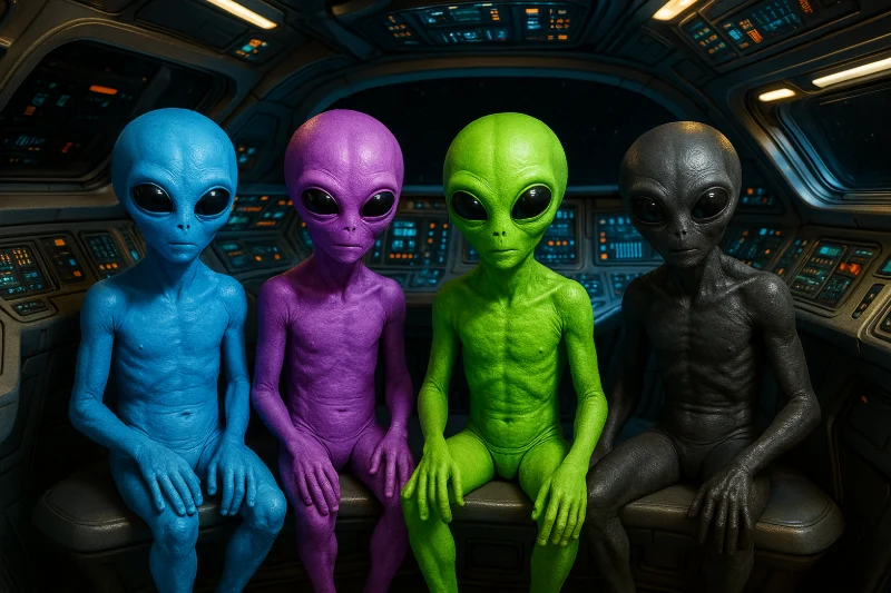 四色外星人