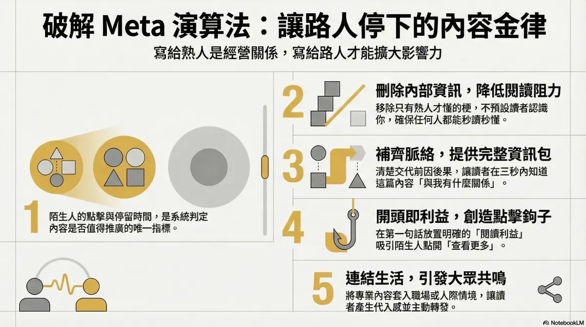 破解社群META演算法內容金律