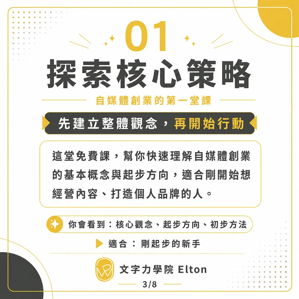 探索會員 文字力學院初階會員 03
